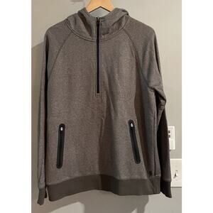 VRST Sweater Second Skin Hoodie‎ 1/2 Zip Fleece Pullover Mens Medium